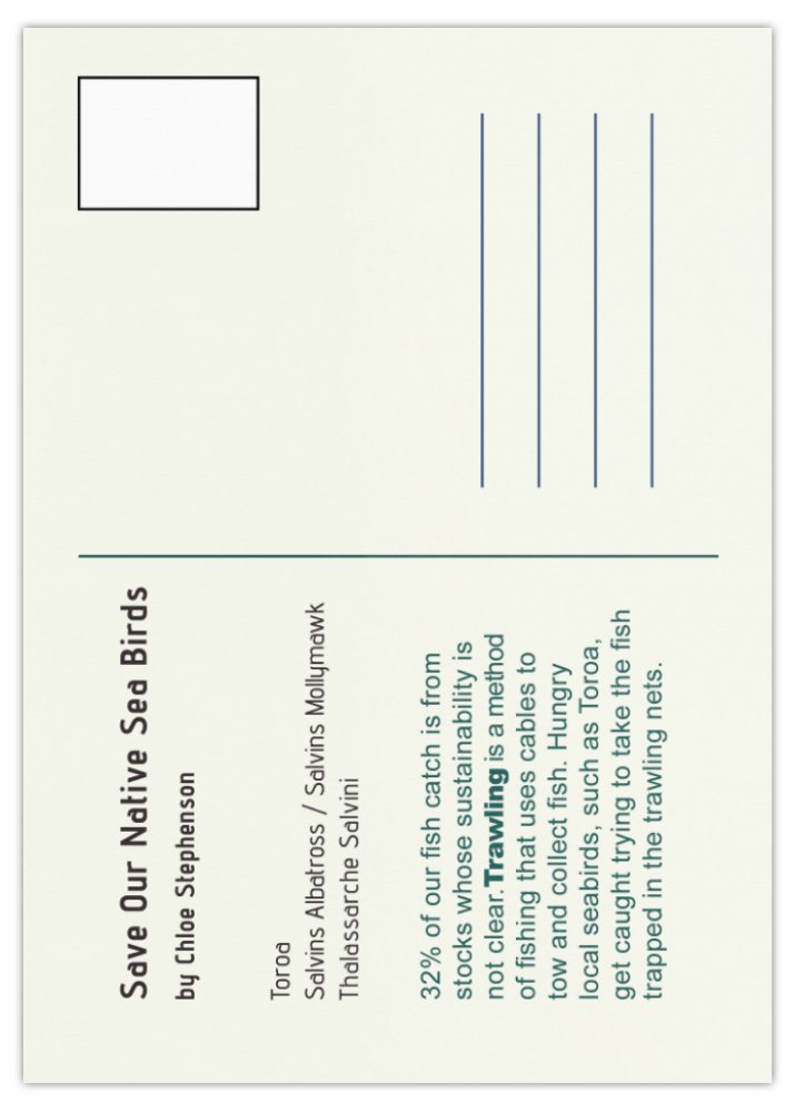Postcard | Toroa