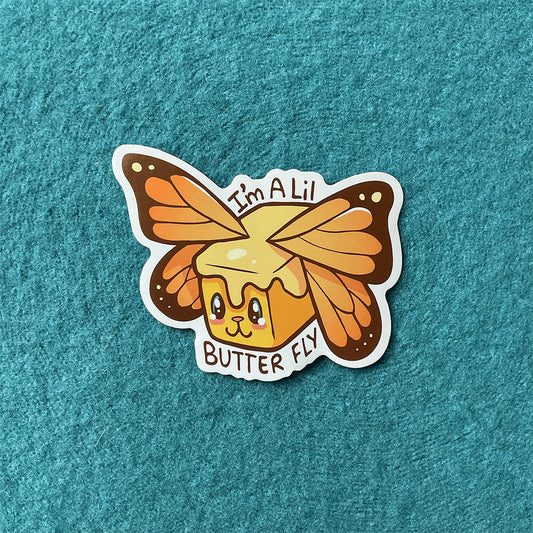 I'm a Lil Butterfly Sticker