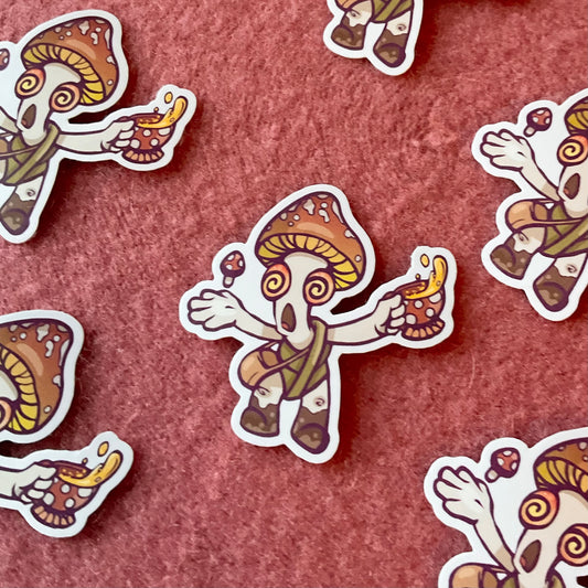 Magic Mushroom Sticker