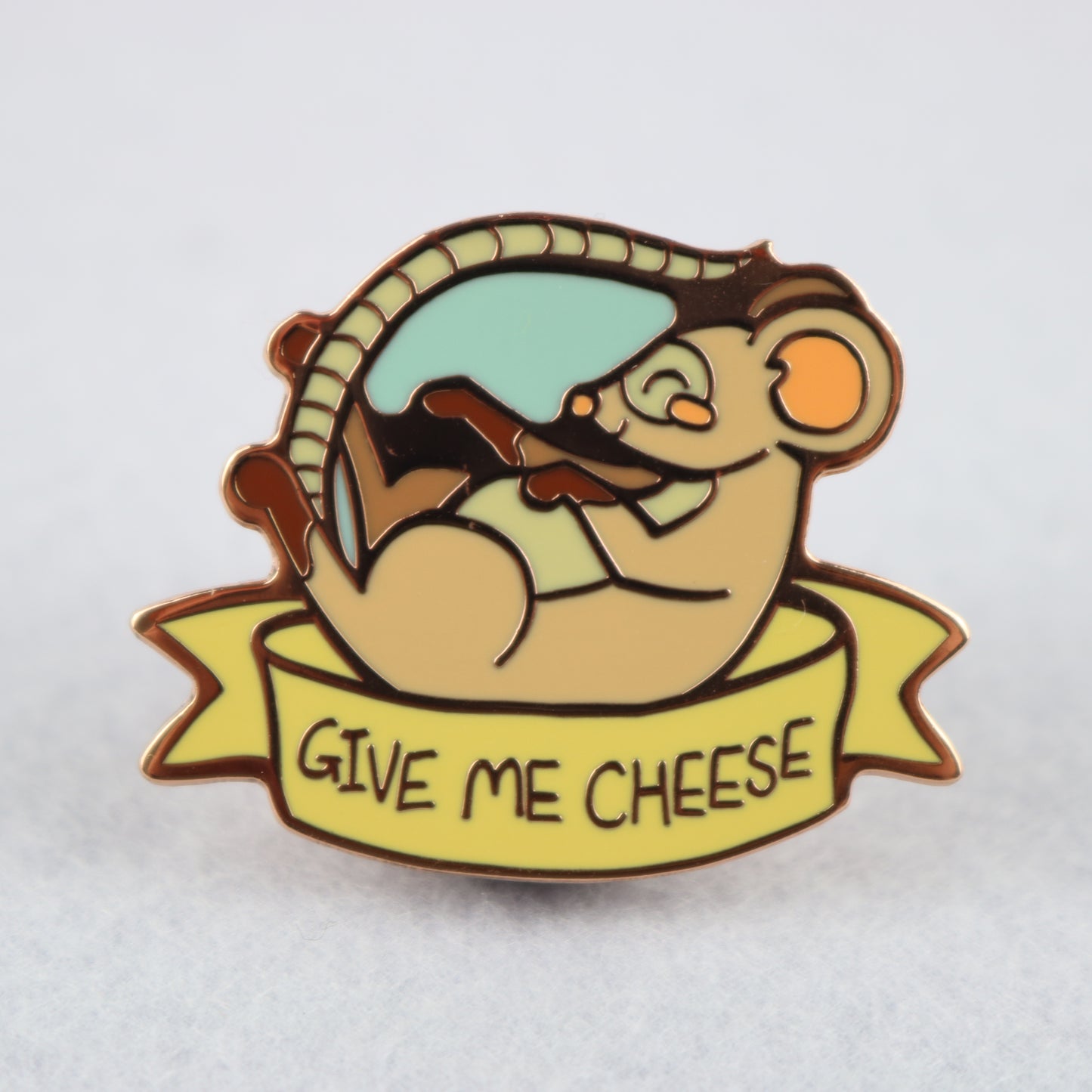 Give Me Cheese Pin