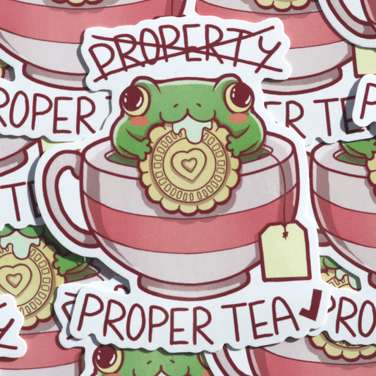 Proper Tea Sticker