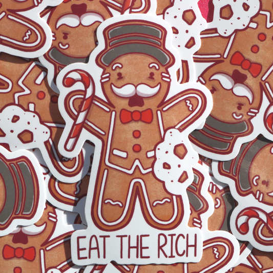 Eat the Rich Sticker